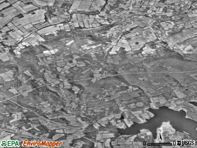 Zip code 08827 satellite photo by USGS