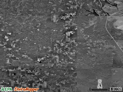 Zip code 71430 satellite photo by USGS