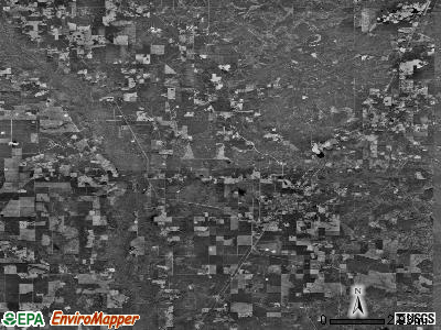 Zip code 71433 satellite photo by USGS