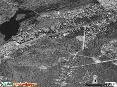 Zip code 08828 satellite photo by USGS