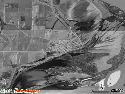 Zip code 71630 satellite photo by USGS
