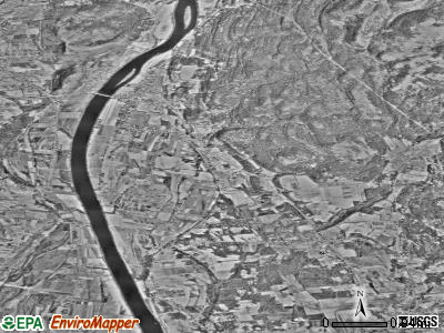 Zip code 01375 satellite photo by USGS