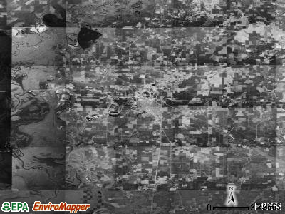 Zip code 71635 satellite photo by USGS
