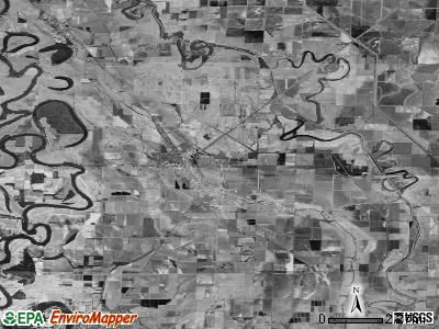 Zip code 71654 satellite photo by USGS