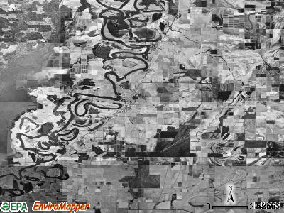 Zip code 71676 satellite photo by USGS