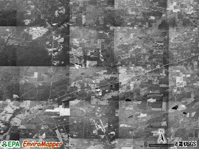 Zip code 71701 satellite photo by USGS