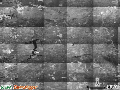 Zip code 71726 satellite photo by USGS