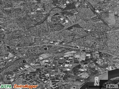 Zip code 08837 satellite photo by USGS