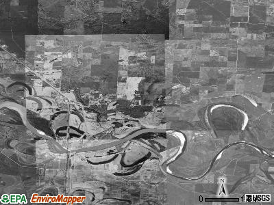 Zip code 71853 satellite photo by USGS