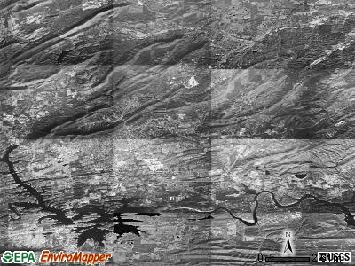 Zip code 71901 satellite photo by USGS