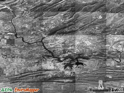 Zip code 71913 satellite photo by USGS