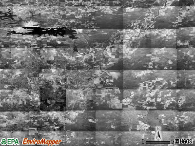 Zip code 71923 satellite photo by USGS