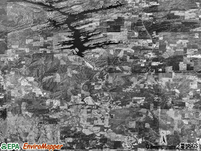Zip code 71958 satellite photo by USGS
