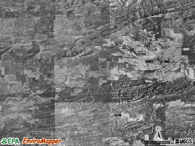 Zip code 71961 satellite photo by USGS
