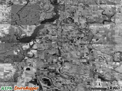 Zip code 72021 satellite photo by USGS