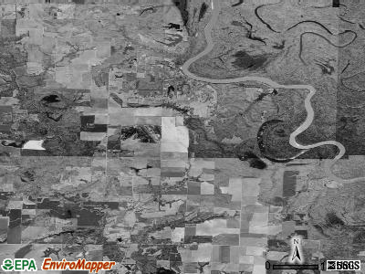Zip code 72026 satellite photo by USGS