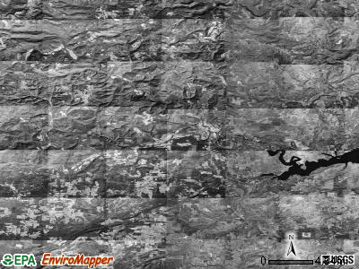 Zip code 72031 satellite photo by USGS