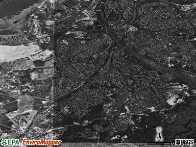 Zip code 08859 satellite photo by USGS