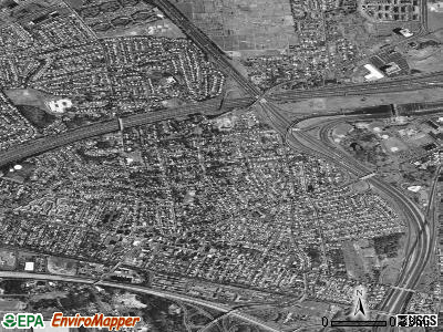 Zip code 08863 satellite photo by USGS