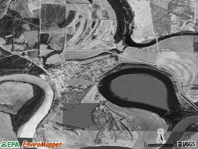 Zip code 72075 satellite photo by USGS