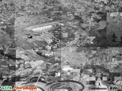 Zip code 72076 satellite photo by USGS