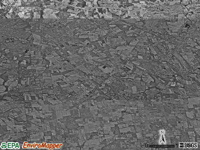 Zip code 08867 satellite photo by USGS