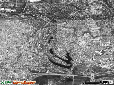 Zip code 72116 satellite photo by USGS