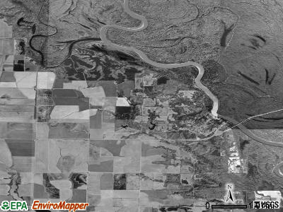 Zip code 72140 satellite photo by USGS
