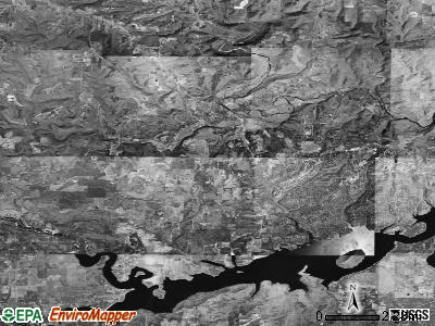 Zip code 72153 satellite photo by USGS