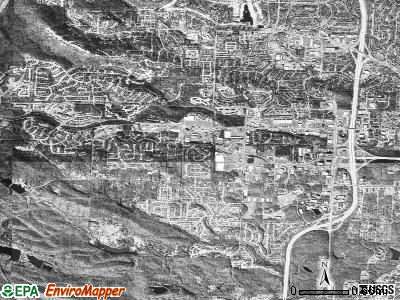Zip code 72211 satellite photo by USGS