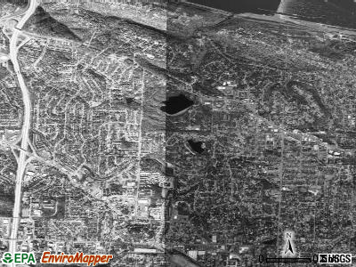 Zip code 72227 satellite photo by USGS