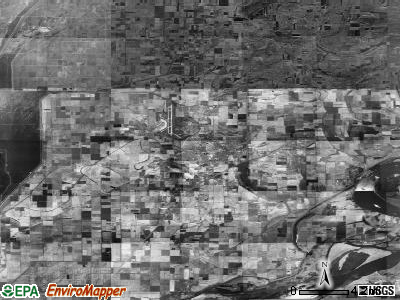 Zip code 72315 satellite photo by USGS