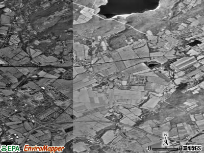 Zip code 08886 satellite photo by USGS