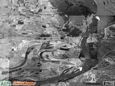 Zip code 72342 satellite photo by USGS