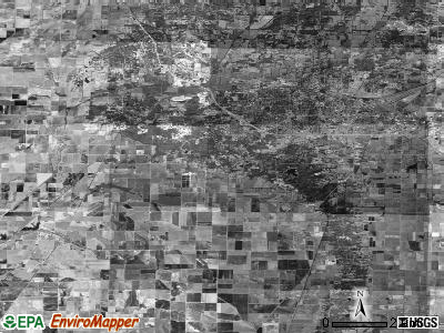 Zip code 72404 satellite photo by USGS