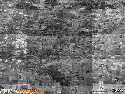 Zip code 72411 satellite photo by USGS