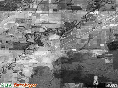 Zip code 72413 satellite photo by USGS