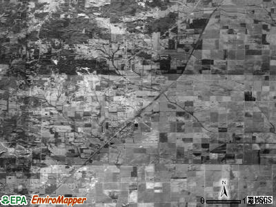 Zip code 72417 satellite photo by USGS