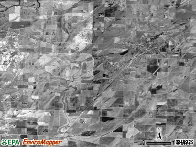 Zip code 72433 satellite photo by USGS