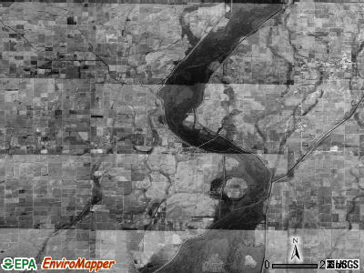Zip code 72437 satellite photo by USGS