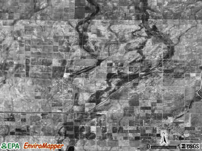 Zip code 72438 satellite photo by USGS