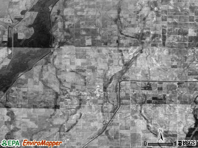 Zip code 72447 satellite photo by USGS