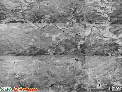 Zip code 72459 satellite photo by USGS