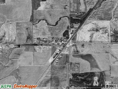 Zip code 72475 satellite photo by USGS