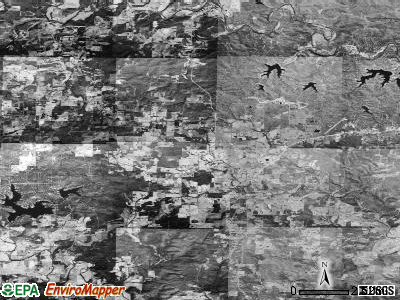 Zip code 72513 satellite photo by USGS