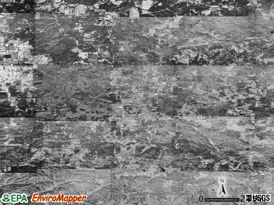 Zip code 72521 satellite photo by USGS
