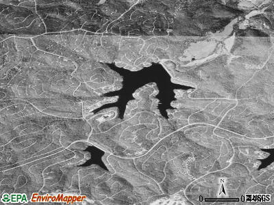 Zip code 72525 satellite photo by USGS