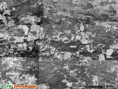 Zip code 72532 satellite photo by USGS