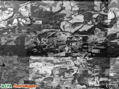 Zip code 72539 satellite photo by USGS