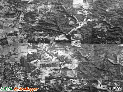 Zip code 72566 satellite photo by USGS